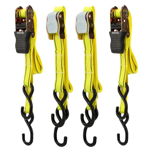 [151151] Juego de sujetadores tipo matraca y hebilla, 4 piezas Surtek