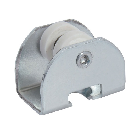 [CCLORT2] Juego de carretillas riel TT 2 baleros para clóset, galvanizada Lock