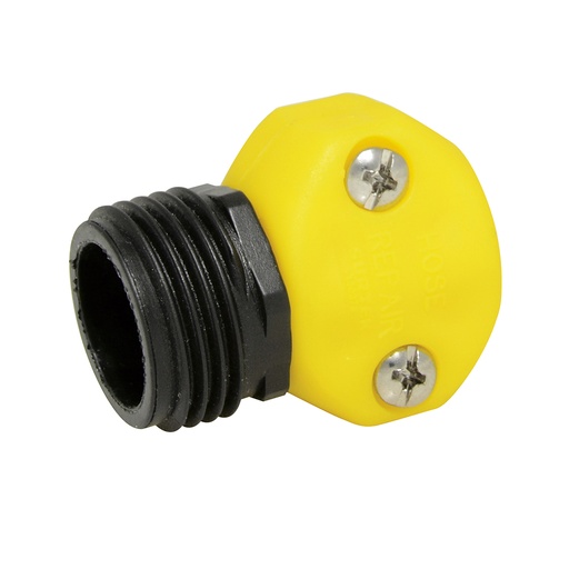 [130376] Conector para manguera de riego plastico, 1/2" macho Surtek