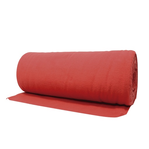 [FRANR] Franela en rollo de 50 cm x 50 m roja Foy