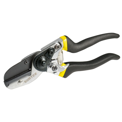 [T12] Tijeras para poda a una mano 8" cuerpo de aluminio de yunke Surtek