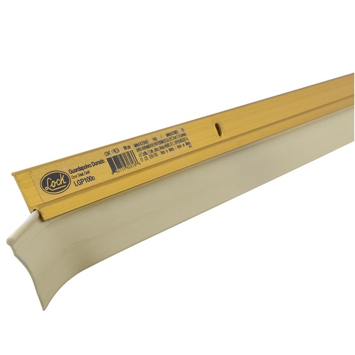 [LGP100D] Guardapolvo acabado dorado 100cm Lock