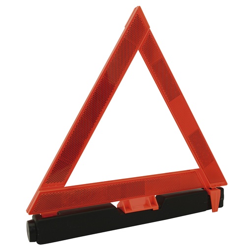[TRF171] Triángulo reflejante de emergencia con base con arena, 17" Surtek