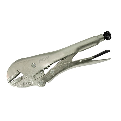 [142069] Pinza de presión de 10" quijada recta Foy