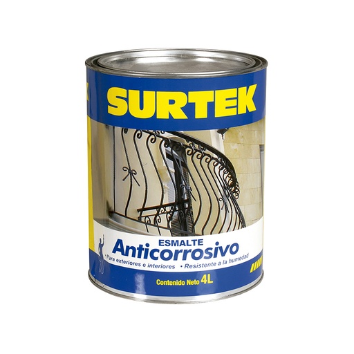 [SP30399] Esmalte anticorrosivo 4 Lt color negro Surtek