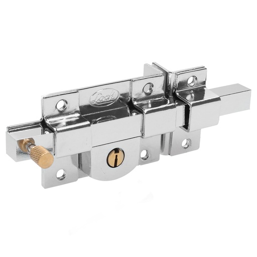 [L570DCB] Cerradura de barra libre función derecha, cromo brillante, llave estándar, en caja Lock