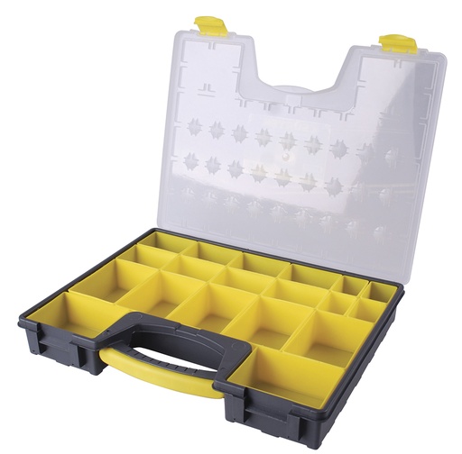 [125011] Caja organizadora plástica 16" x 13" x 2" Surtek