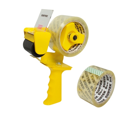 [138029] Despachador de cinta clásico con 2 cintas transparentes Surtek