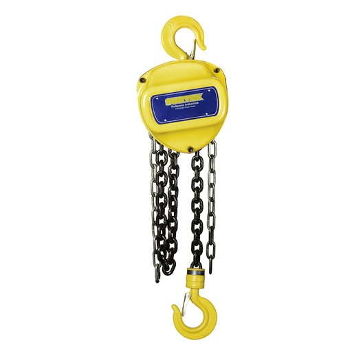[POLAC3A-6] Polipasto manual 2 ramales, 2 ton, cadena 6 m Surtek