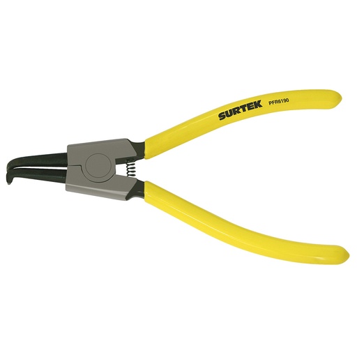 [PFR6190] Pinza para anillos de retención fijas externo 1.8 mm ángulo de 90° doble mango de vinil Surtek