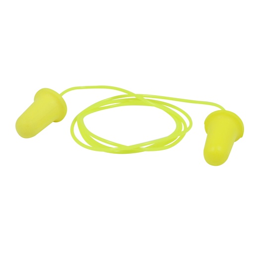 [USTO2] Tapones para oídos desechables de alta visibilidad color verde SNR 32 dB Urrea