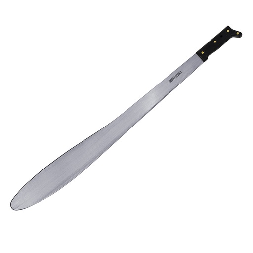 [130500] Machete troquelado con mango negro caguayano 24" Surtek