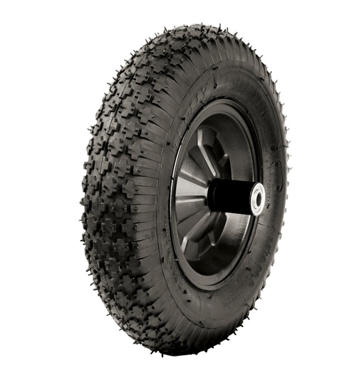 [CAFL2] Llanta neumática 2 capas de 14" con rin para carretilla Foy