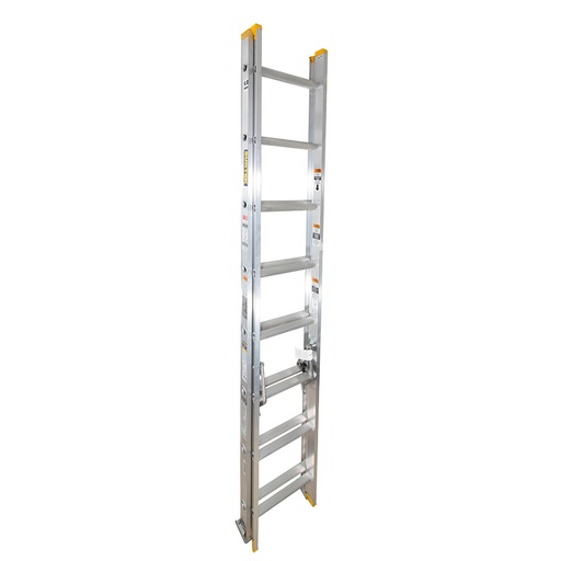 [EE16] Escalera de extensión tipo III de aluminio con 16 peldaños Surtek