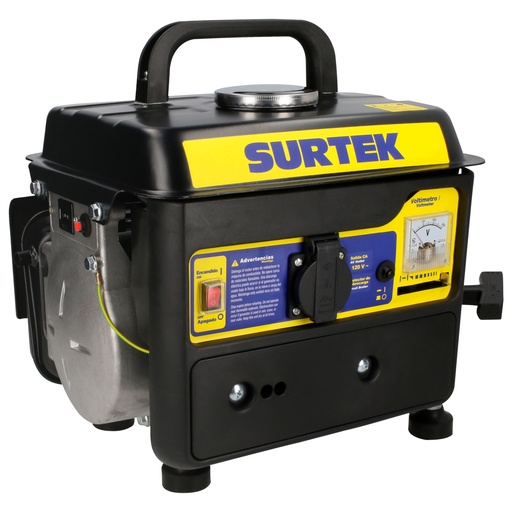 [GG408] Generador a gasolina 800 W, 63 cc, voltaje de salida 120 V Surtek
