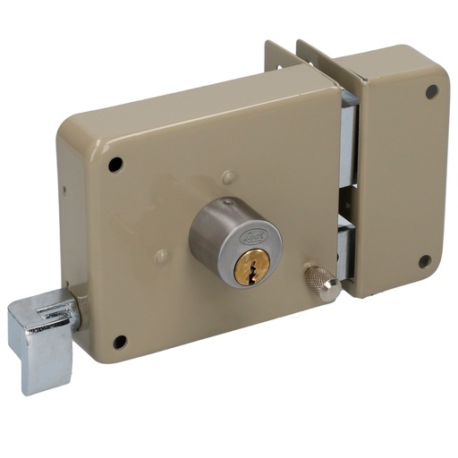 [16CS] Cerradura de sobreponer función instala fácil, derecha, llave estándar, blíster Lock