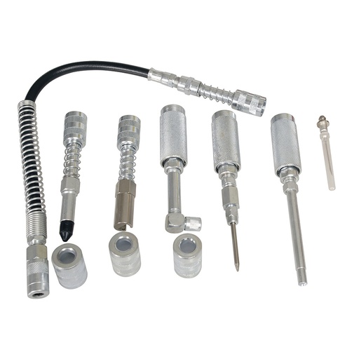 [23600] Juego de accesorios para inyector de grasa, 7 piezas Urrea