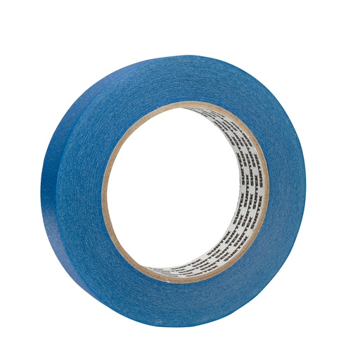[138082] Cinta masking tape azul para enmascarar 24 mm x 50 m Surtek