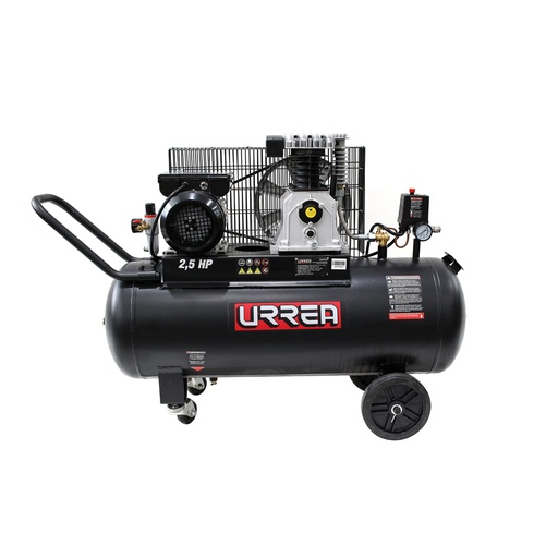 [COMP8100] Compresor de aire eléctrico lubricado 100L, 2.5HP, 127V Urrea