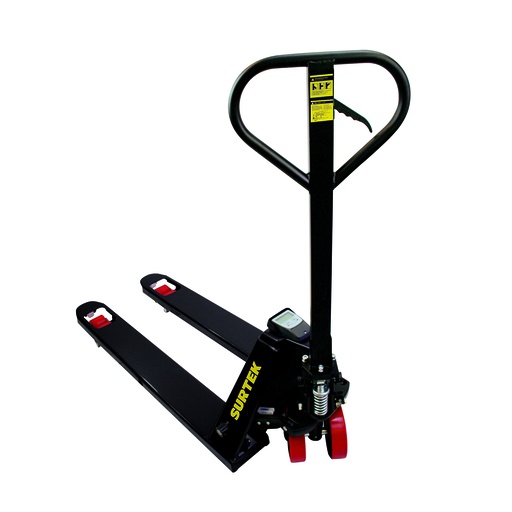 [TRHB2] Transpaleta hidráulica 2 ton con báscula Surtek