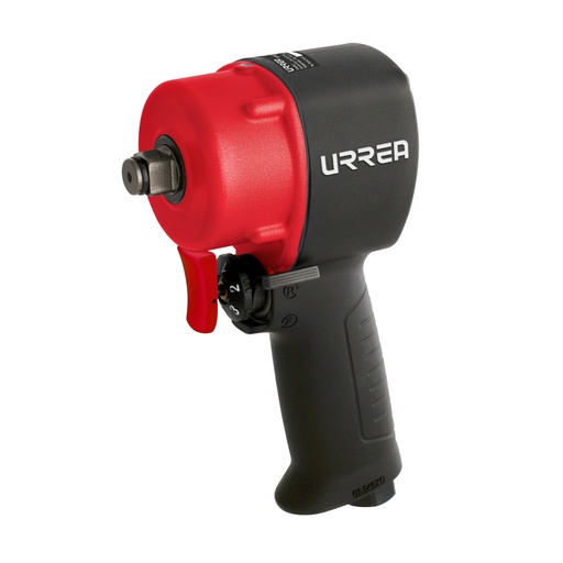 [UPX731B] Pistola de impacto neumática cuadro de 1/2" 500 Ft-lb composite sistema jumbo hammer Urrea