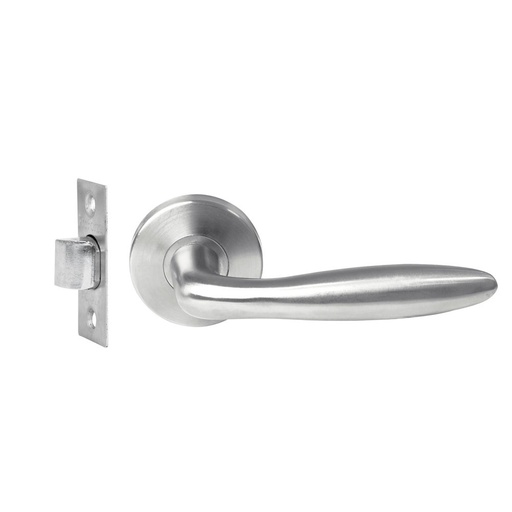 [CPF2-40-US32D] Combo Toscana función doble, acero inoxidable, llave de puntos, en caja Proforza