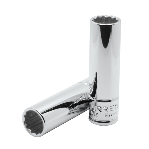 [5010HM] Dado largo cuadro de 3/8", 6 puntas, métrico, 10 mm Urrea