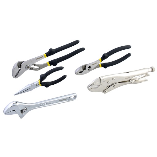 [P05] Juego combinado de pinzas para mecánico, 5 piezas Surtek