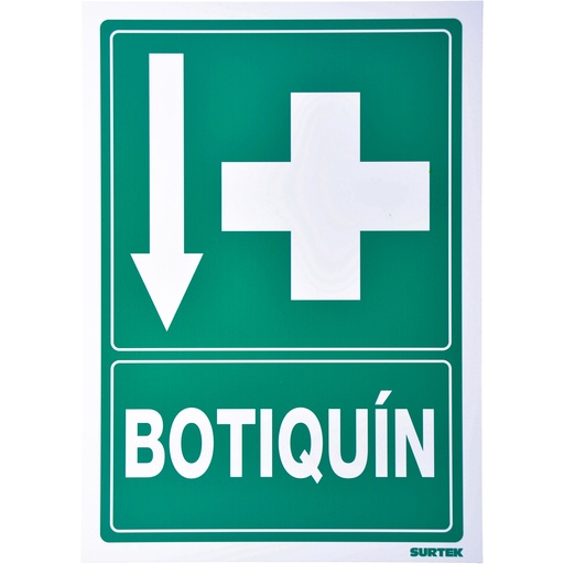 [SES9] Señal "Botiquín" Surtek