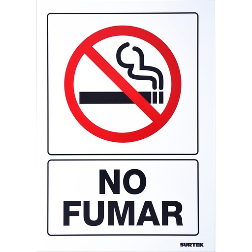 [SES39] Señal "No fumar" Surtek