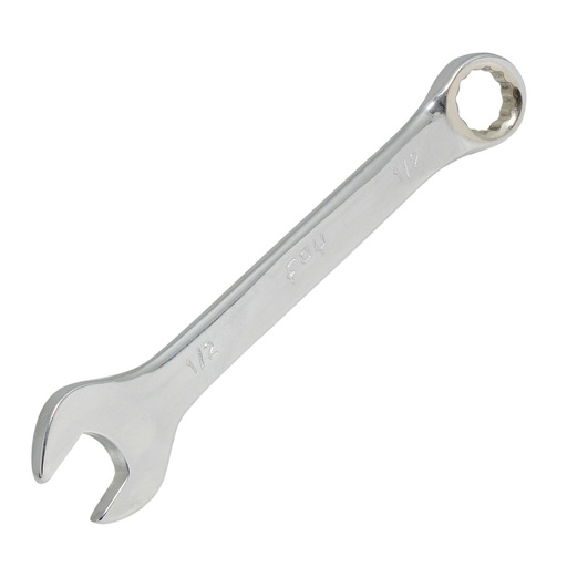 [140616] Llave combinada pulido espejo en pulgadas, 12 puntas, 1/2" Foy