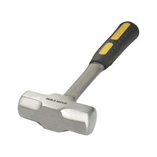 [MARR4X] Marro octagonal forjado en una pieza con mango Rubber grip de 9", 4 lb Surtek