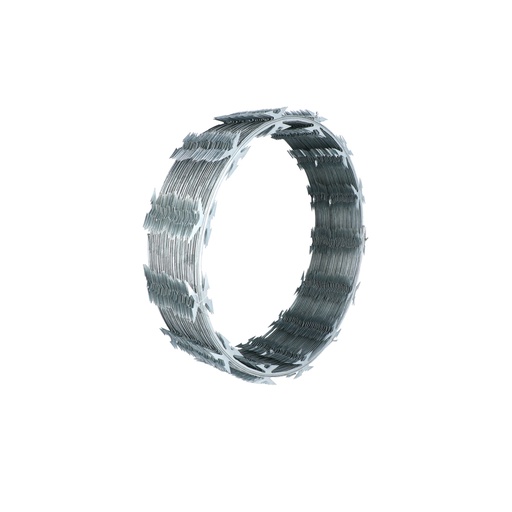 [CO84] Concertina de seguridad punta tipo navaja, 4 puntas, 8 m, 4.8 kg Surtek