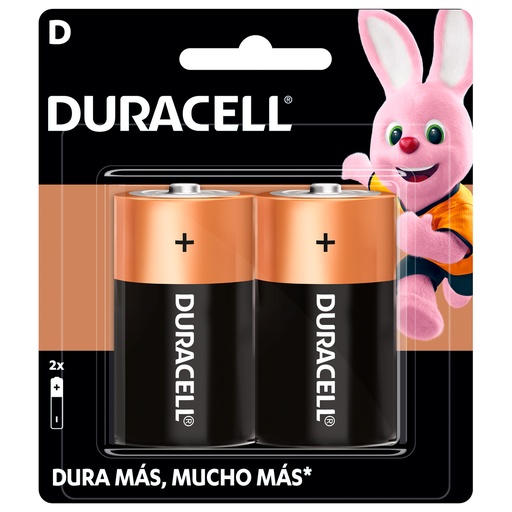 [MN1300] Pila alcalina Duracell® "D", 2 piezas Surtek