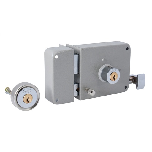 [23CS] Cerradura sobreponer clásica función izquierda , llave de puntos, en caja Lock