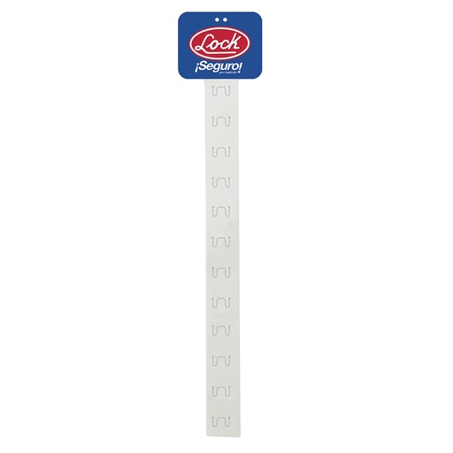 [LTIMPU50] Tira de impulso Lock de polipropileno 95 x 8 cm Lock