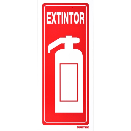 [SES48] Señal "Extintor" vertical Surtek