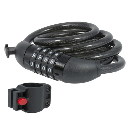 [15CN] Candado de cable de combinación 8 mm x 1.2 m Lock