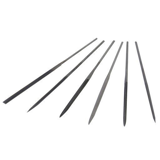 [120385] Juego de limas combinadas para joyero, 6 piezas Surtek