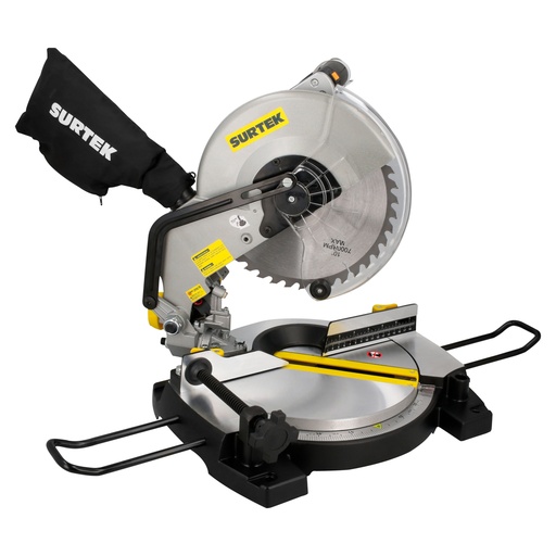 [SI410A] Sierra de inglete compuesta 10" 1,500 W 120 V Surtek