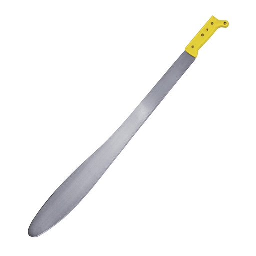[130494] Machete laminado con mango amarillo acapulqueño 22" Surtek