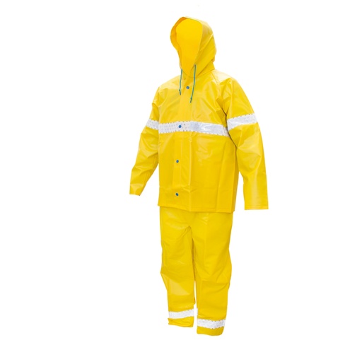 [USIM43] Traje impermeable con reflejante térmico EG, 2 piezas Urrea