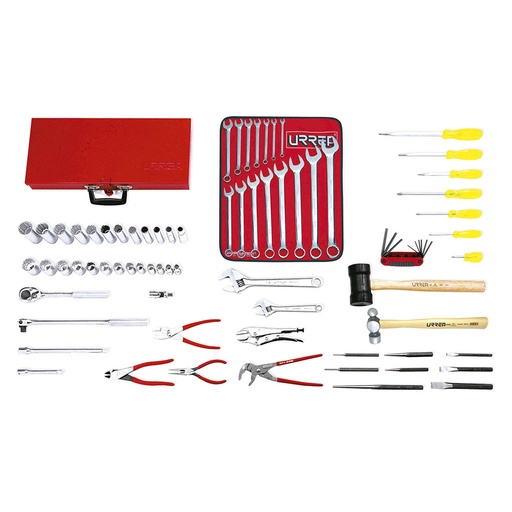 [99300] Juego básico industrial en pulgadas 71 piezas Urrea