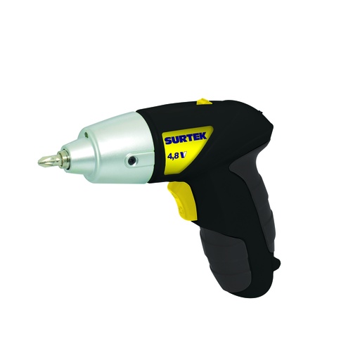 [AR548] Atornillador 1/4" a batería Litio-ion 3.6 V, 4.8 Nm recargable Surtek