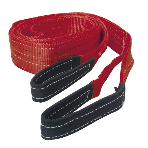 [ESC48] Eslinga de poliéster plana tipo ojo-ojo 4" x 8 m Surtek