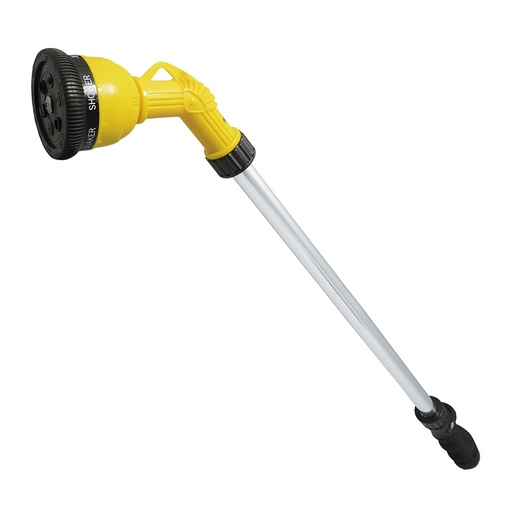[130329] Aspersor de regadera plástica con tubo 30", 3/4" GHT Surtek