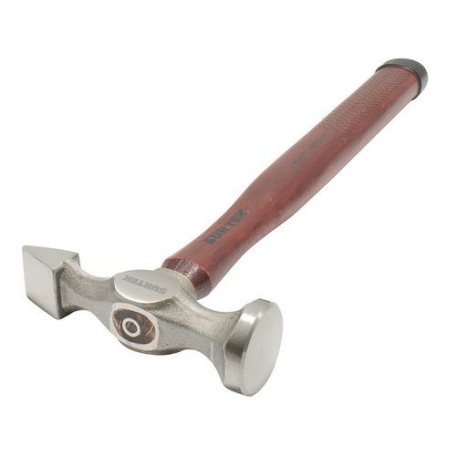 [MHP4] Martillo laminero plana-cruzada con mango de madera de 13", 11 oz Surtek