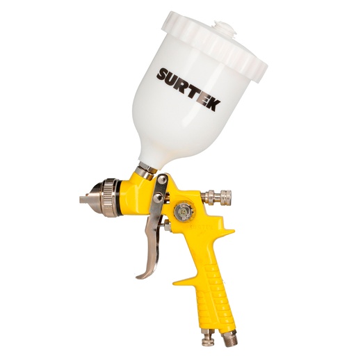 [PPG1] Pistola para pintar terminados baja presion, capacidad 600 ml, 50 PSI Surtek