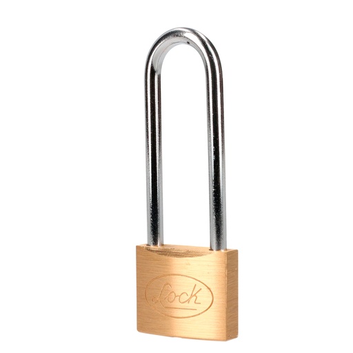 [L20X40EB] Candado de latón extra largo 40 mm, llave estándar Lock
