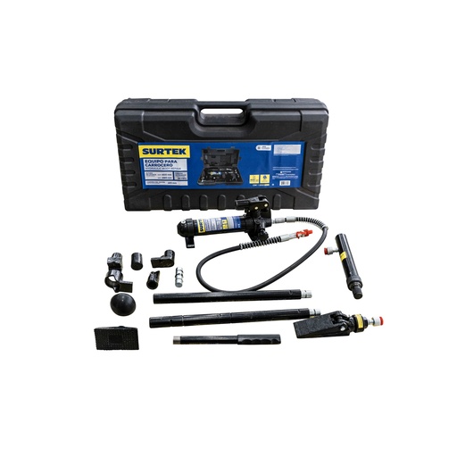 [EQC4] Equipo hidráulico para carrocero 4 toneladas, 14 piezas Surtek